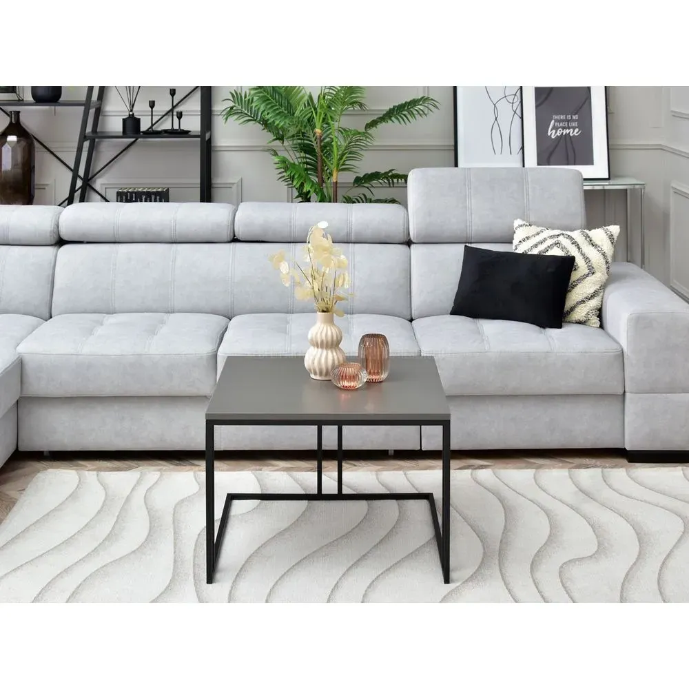 Mesa de Centro Industrial Gigi color Gris TU MESITA