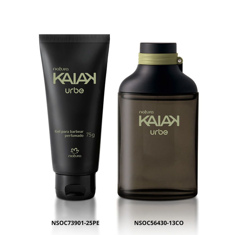 Set Natura Perfume Kaiak Urbe y Gel para Afeitar