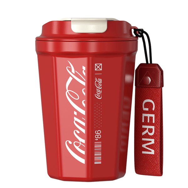 Vaso Termico Diamond Germ x Coca-Cola | 390ml / 13oz Rojo
