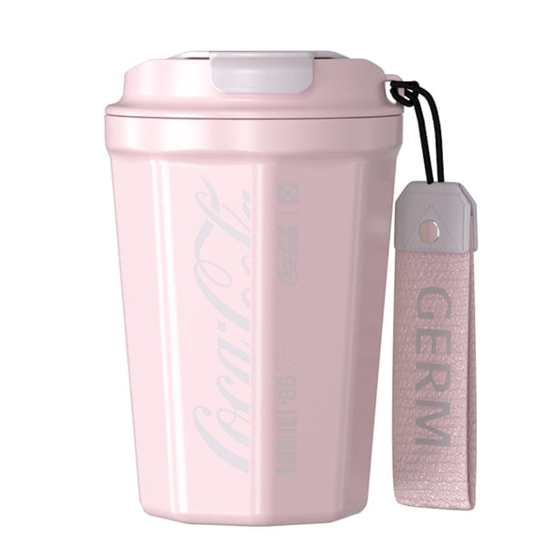 Vaso Termico Diamond Germ x Coca-Cola | 390ml / 13oz Rosado Coral