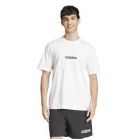 Polo Deportivo Adidas Hombre M Lin Sj T Je9000 Blanco