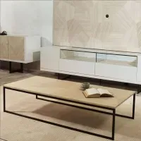 Mesa de Centro industrial Maria color Haya TU MESITA