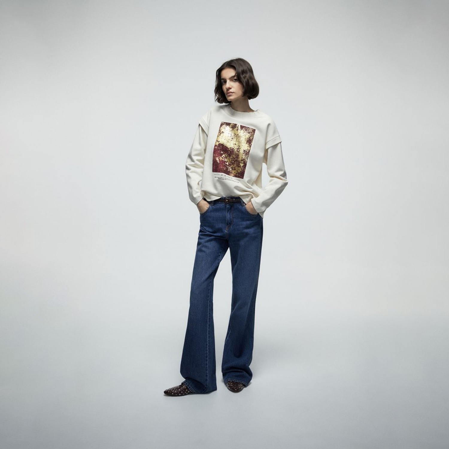 Polo Mujer Sfera Rib Básica Blanco