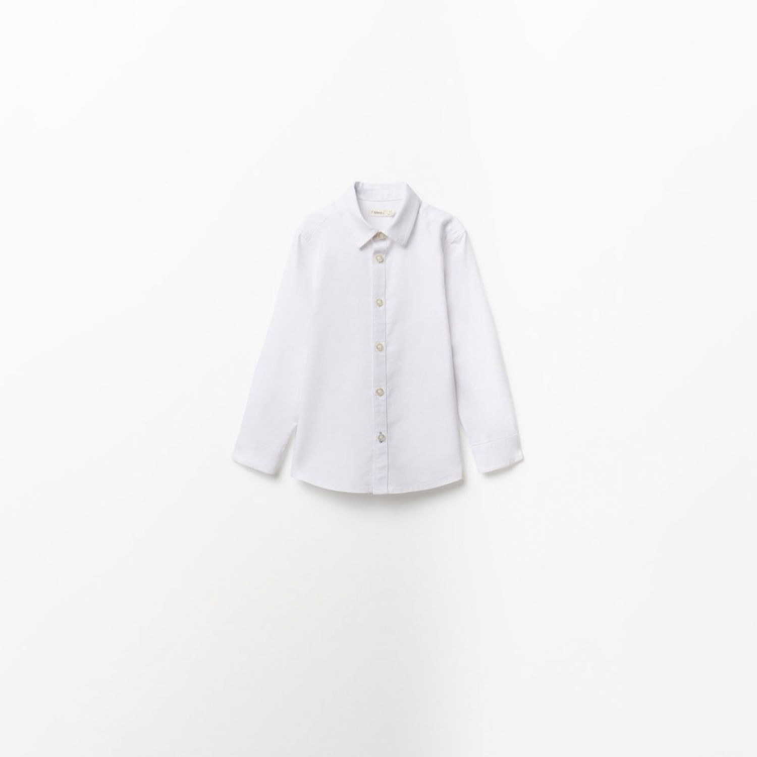 Camisa Niño Sfera Oxford Lisa Blanco