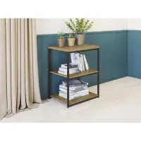 Mesa Lateral Moderna Rodríguez Marrón/Negro