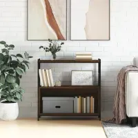 Estante Librero Industrial TU MESITA Ringo color Marrón 1 nivel
