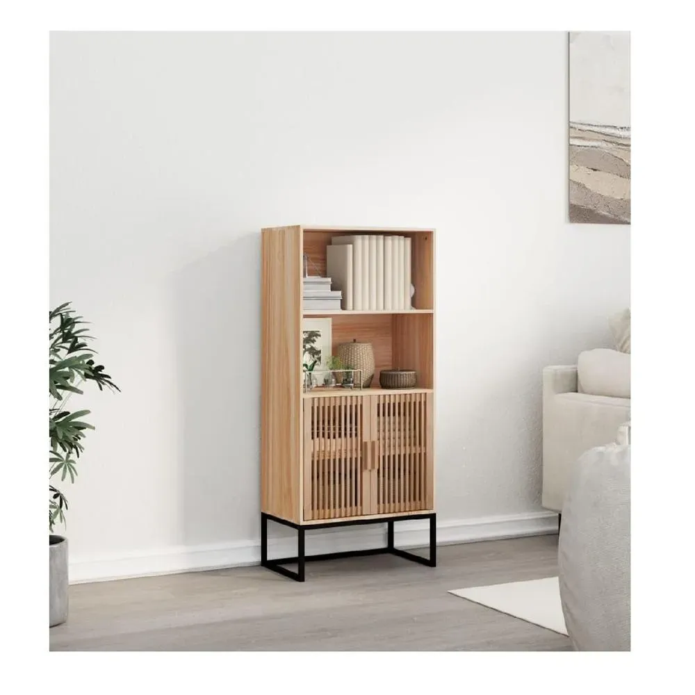 Librero Moderno TU MESITA Fargot corlor Haya 2 puertas