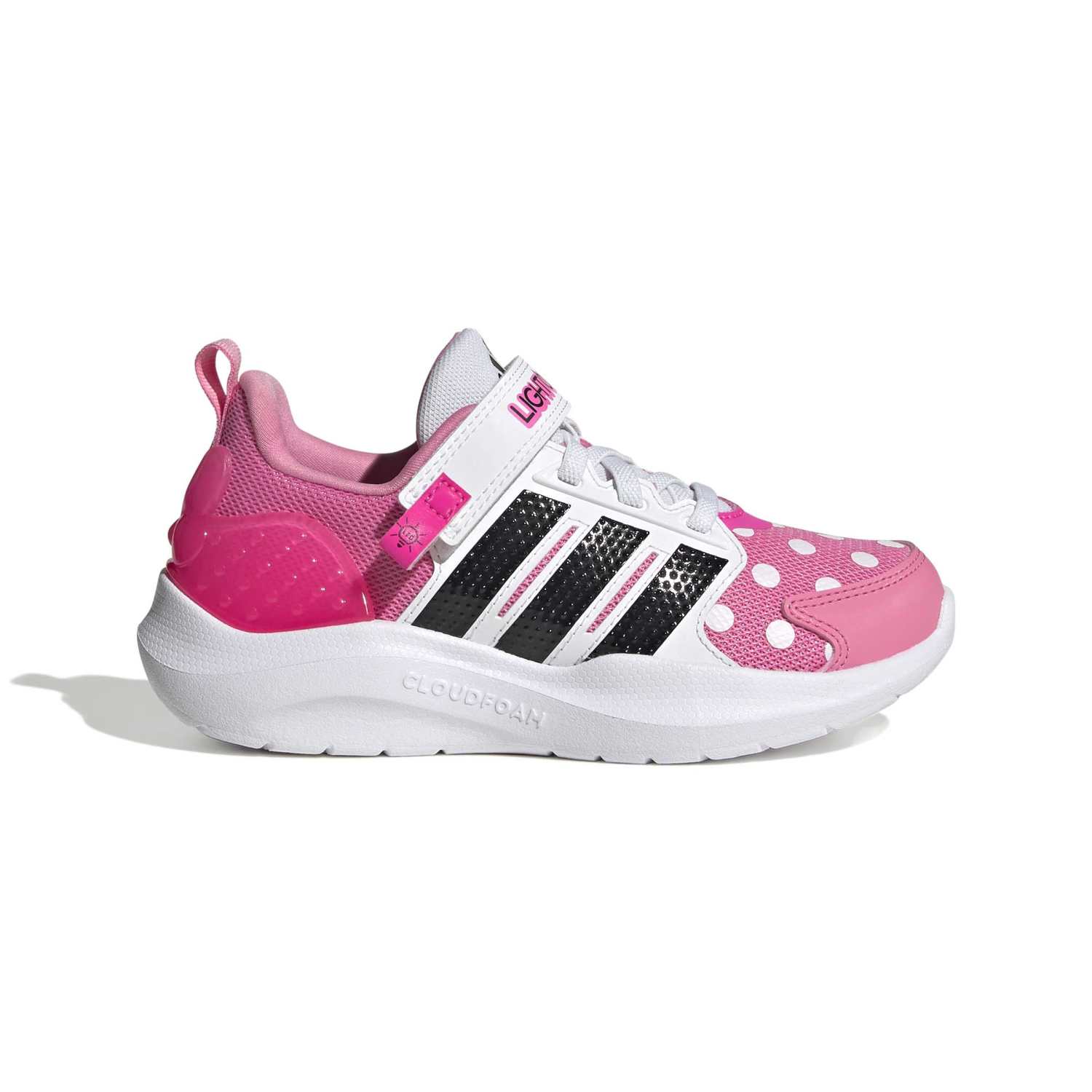 Zapatillas Urbanas Adidas Niña Lightorama Rnr Minnie El C Jr2305 Rosado