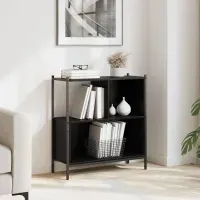 Librero Estante TU MESITA Mirlo Color Negro 2 niveles