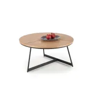 Mesa de Centro Circular Leticia II color Duna TU MESITA