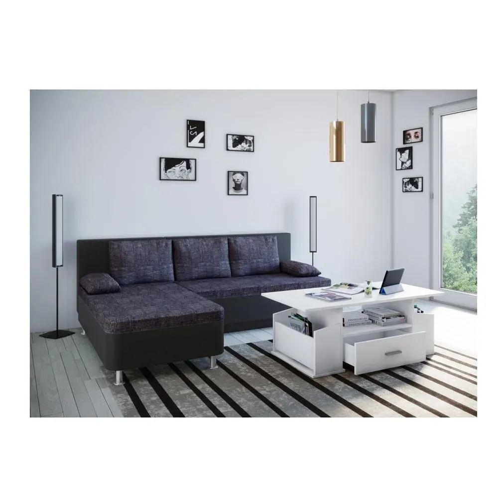 Mesa de Centro Funcional TU MESITA Gia color Blanco 1 cajón