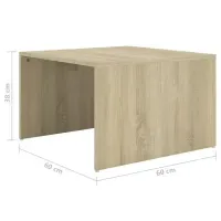 Mesa de Centro Ricotta 3 pzas color Duna TU MESITA
