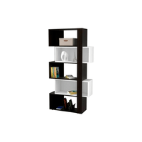 Estante Reborn Wengue y Blanco 70 cm