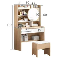 Tocador Vintage Moderno Meli 80cm