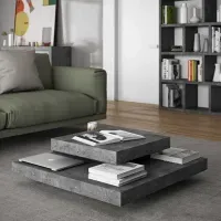 Mesa de Centro Galdó Negro 90cm
