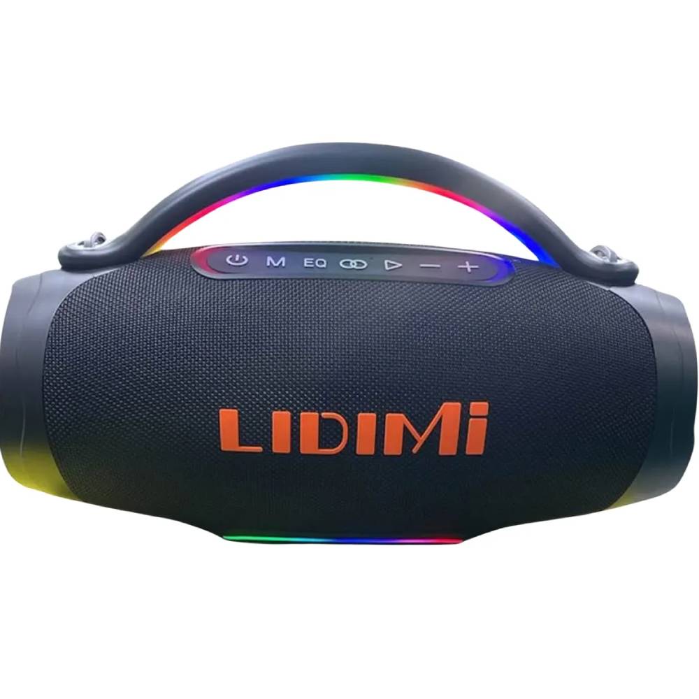 Speaker Portátil Lidimi LD-S660 300W LED Bluetooth USB RGB Black - ELECTRO Y HOGAR