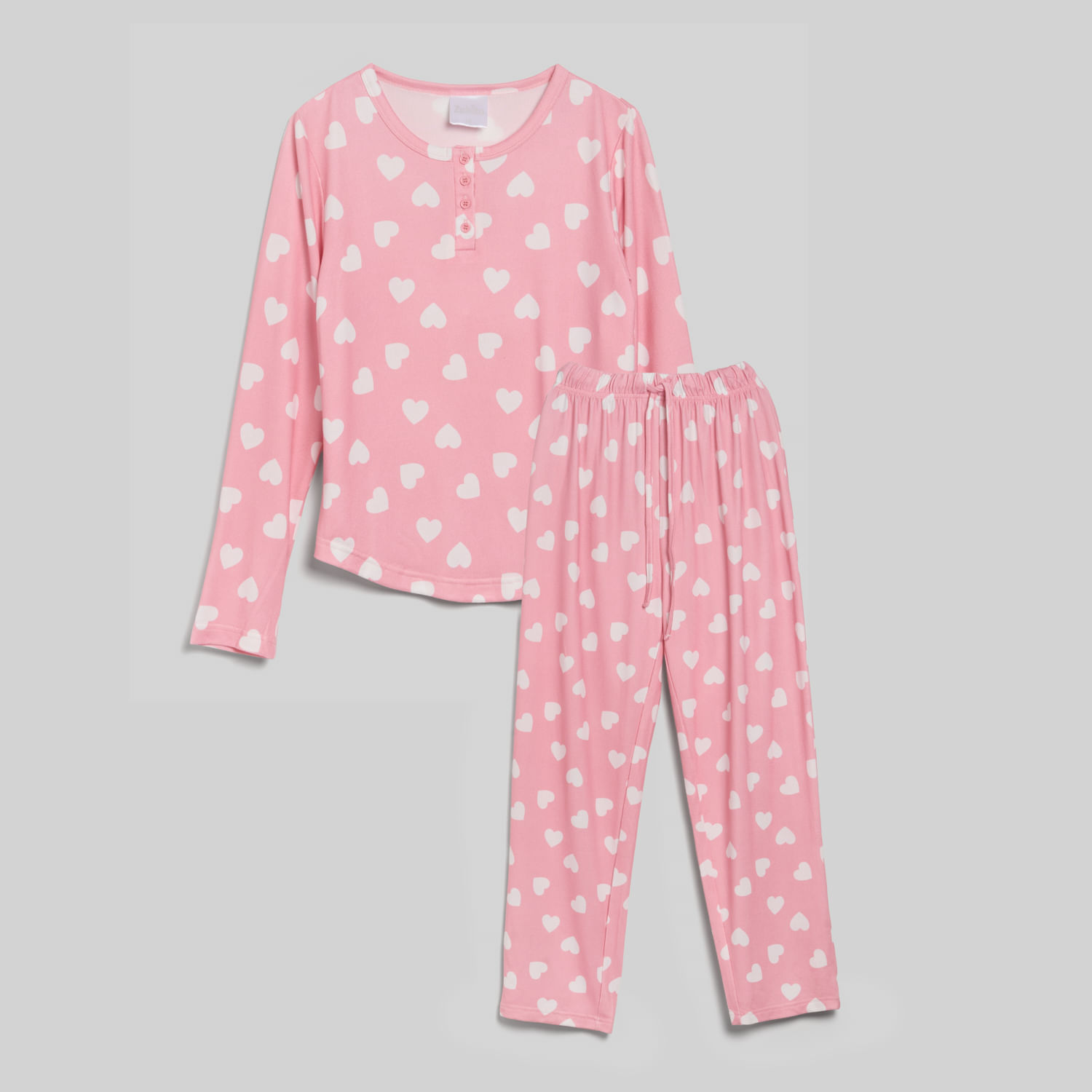 Pijama Manga Larga Para Teen Niña Zubito Full Print