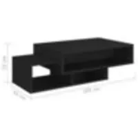 Mesa de Centro Moderna Álvaro Negro