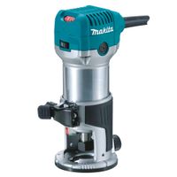 Recortadora Ruteadora Eléctrica Makita 710W 1/4"" - 3/8"" Velocidad Variable RT0700C