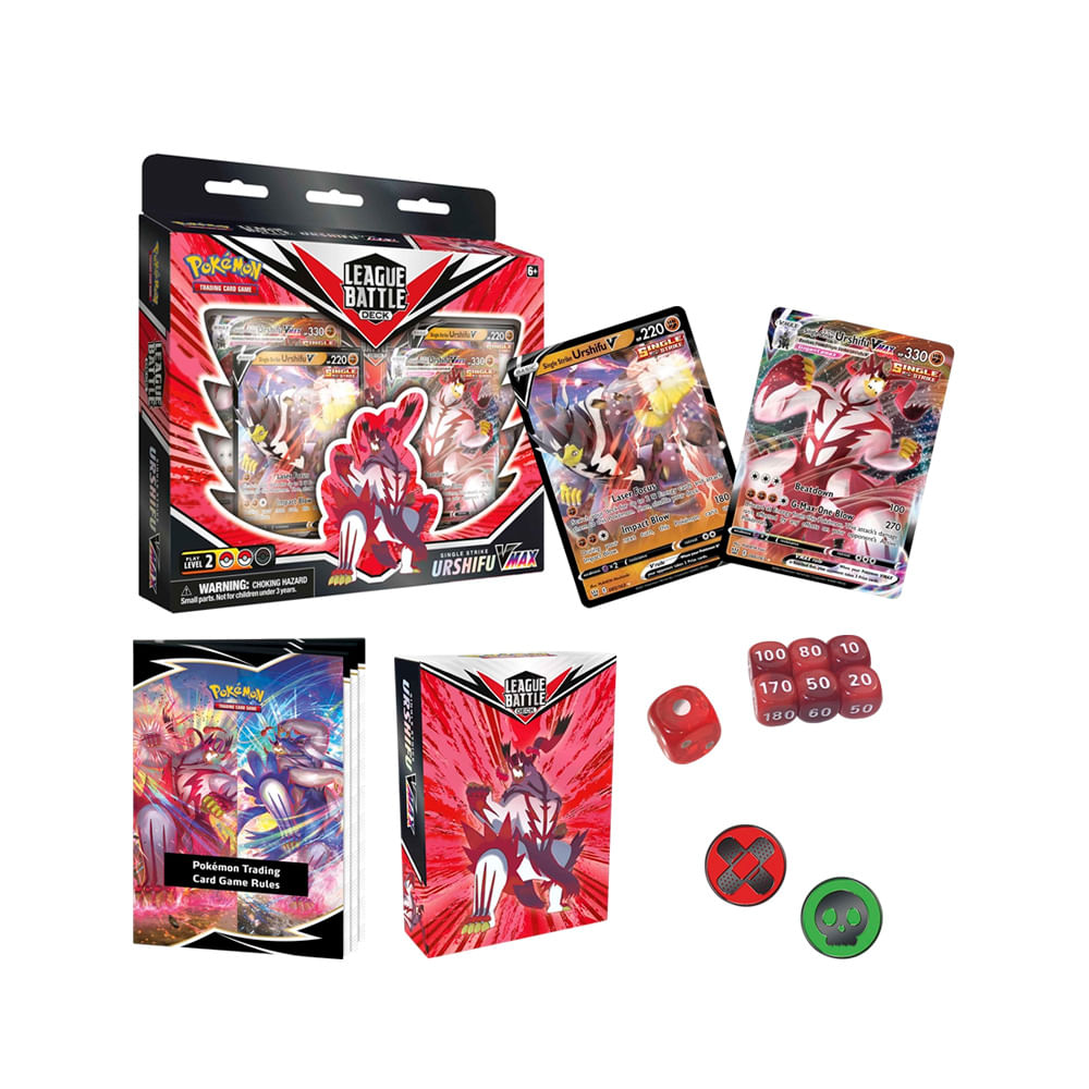 Pokemon TCG Single Strike Urshifu VMAX Deck Ingles