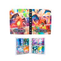 Folder 4 Bolsillos Capacidad 240 Charizard 3D Fire