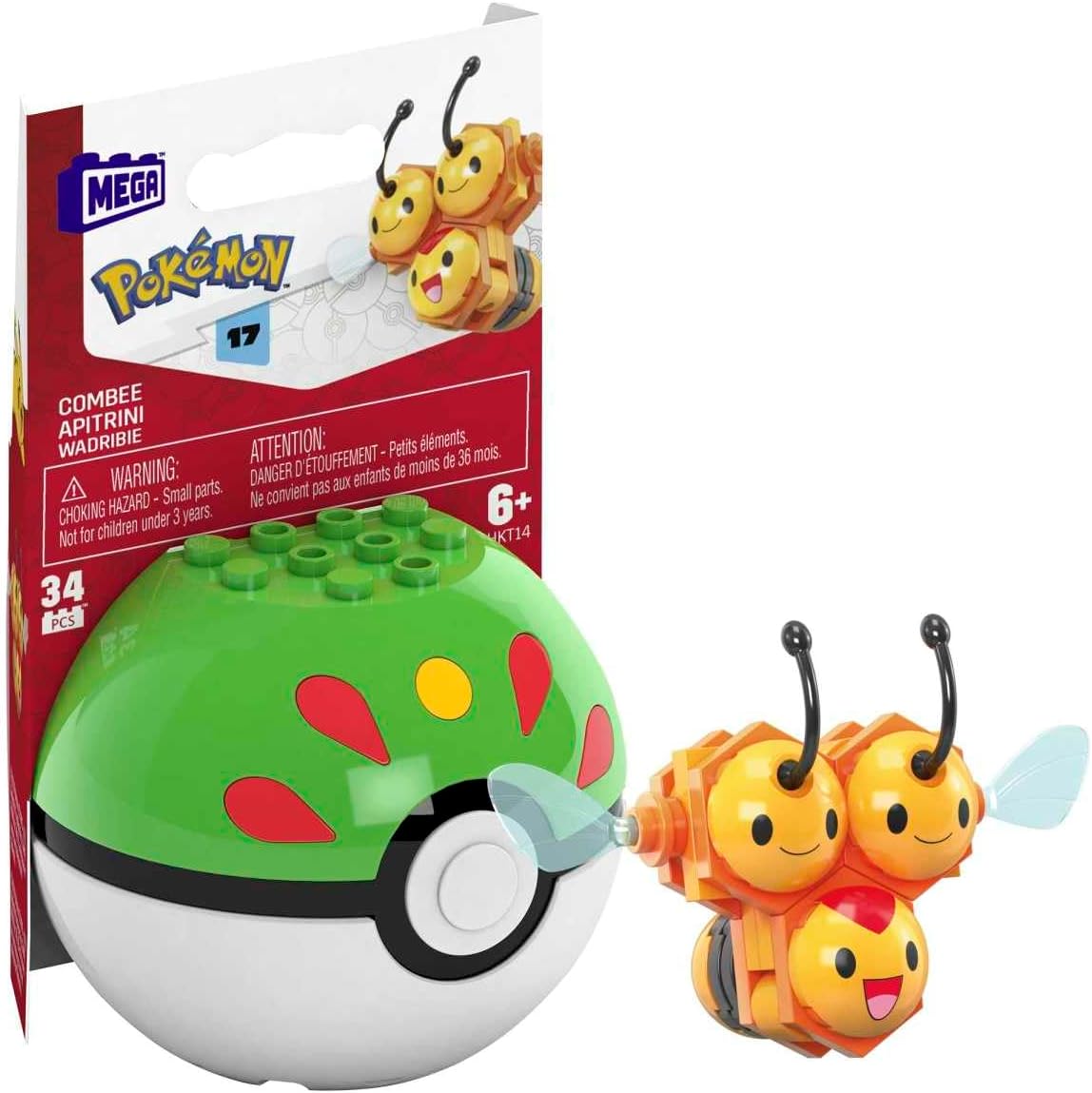 Pokemon Mega Combee 34 Piezas