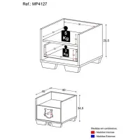Cama para Gatos Félix color Blanco TU MESITA
