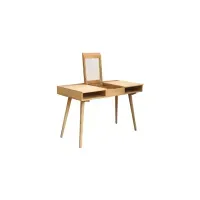 Escritorio Contemporáneo Cristobal 1 cajón mas espejo TU MESITA