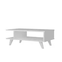 Mesa de Centro Yoselin color Blanco TU MESITA