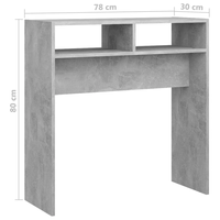Mesa Consola María color Gris TU MESITA
