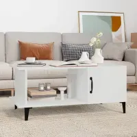 Mesa de centro Moderna Santy color Blanco TU MESITA