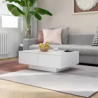 Mesa de centro Moderna Amerika Color Blanco TU MESITA