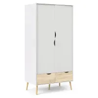 Closet Vintage Ivana 2 Puertas 2 Cajones