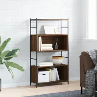 Estante Librero Industrial TU MESITA Ringo color Marrón 2 niveles