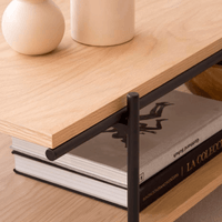 Mesa de centro Caxamarca Marrón 110 cm