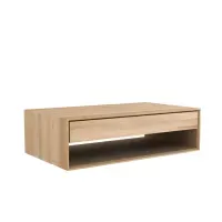 Mesa de Centro Rústica Melody 1 cajón TU MESITA color Duna