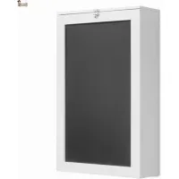 Escritorio Tendencia Plegable Blanco con Pizarra y Tablero Corcho TU MESITA