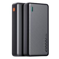 Batería externa Coolbox GMobile, potencia 20W, conexión USB Tipo-C, 20000 mAh negro