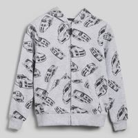 Polera Para Niño Circus Aop French Zip