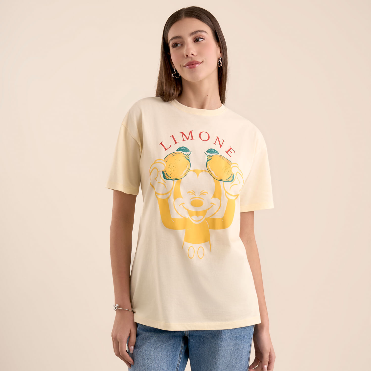 Polo Mujer Disney Limone