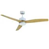 Ventilador decorativo de techo 52"" c/luz / ctrl remoto timer 8h CF5235DC Imaco