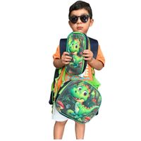 SET DE MOCHILA PARA NIÑOS 3 EN 1 MULTIPACK DINO