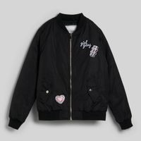 Casaca Para Teen Niña Zubito Army Bomber