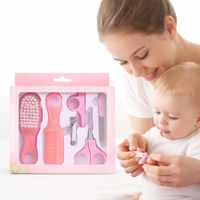 Kit de Cuidado para Bebé Rosado 6 Piezas