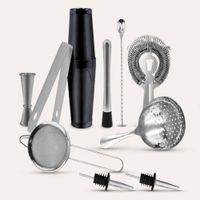 Kit Bartender Profesional de acero 11 piezas MK-Y20454 - OFERTA