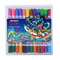 PLUMONES ARTESCO DUO COLOR 45 ESTU X12/24UND