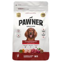 Comida para Perros PAWNER Razas Medianas y Grandes Con Pollo y Cordero Bolsa 3Kg