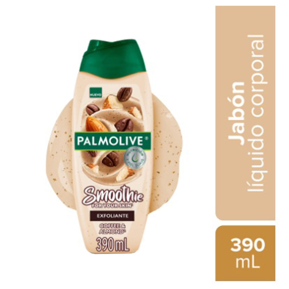 Jabón Líquido Corporal PALMOLIVE Smoothie y Café Botella 390ml