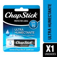 Bálsamo Labial FPS15 CHAPSTICK Hidratante por 8 horas Tubo 4g