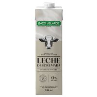 Leche Descremada UHT BAZO VELARDE Caja 946ml